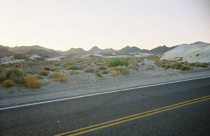 The badlands along Highway 127 near Shoshone and Tecopa always get my interest