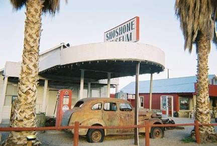 A quick stop at the Shoshone Museum, across the road from the store