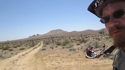 I leave Wild Horse Canyon Road and head down Gold Valley Road