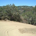 Switchback on Poverty Flat Road on the way down