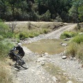 Poverty Flat Road crosses Coyote Creek