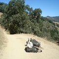 Poverty Flat Road rolls up and down along Jackass Mountain