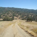 Mahoney Meadows Road drops down to Coyote Creek