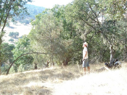 Break time on the lower-middle section of Willow Ridge Trail!