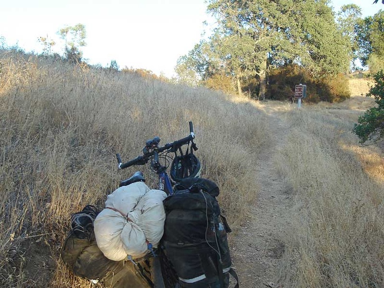 Top of the Willow Ridge Trail, where it meets Willow Ridge Road, also called "roller coaster ridge"