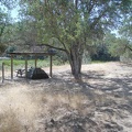 Morning at Mississippi Lake with a bit of shade thanks to the ramada.