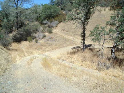 Bear Spring Road heads northward away from Mississippi Lake.