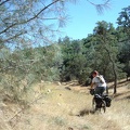 Riding along Bear Spring Road back toward Mississippi Lake.