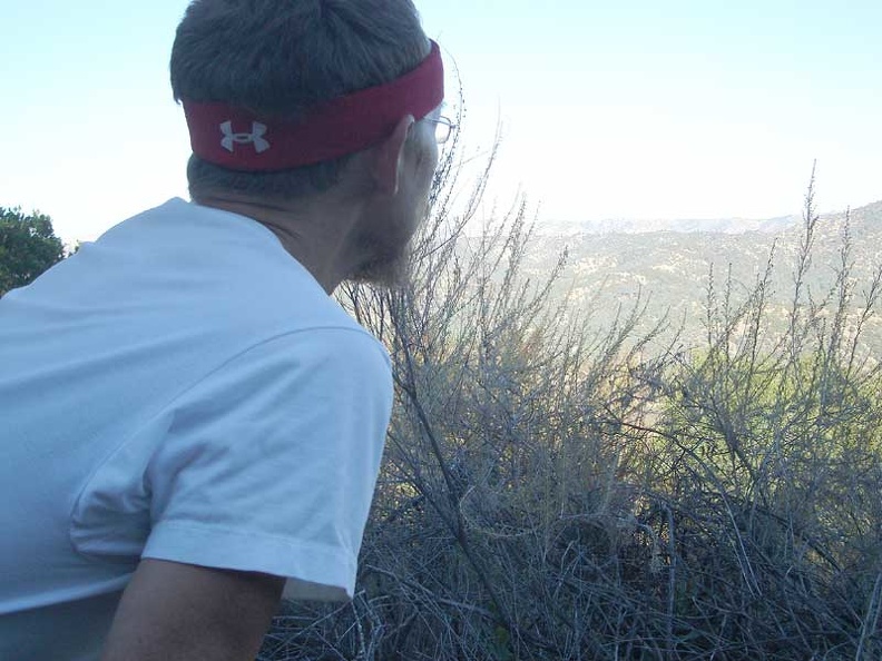 Enjoying the view from Board Spring out across the Orestimba Valley.