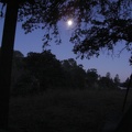 Moonlight (almost a full moon) at Mississippi Lake.