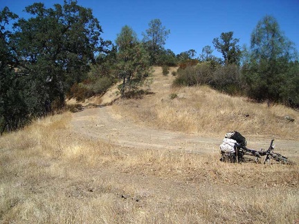 A slow and mostly gentle climb up from Mississippi Lake to County Line Road, which rides along the ridge.