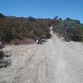 One final big hill at the top of County Line Road, which is easier for me to drag my bike up, rather than try to ride it.