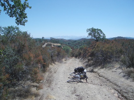 At the top of Bear Mountain Road.