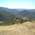 The bottom of the road in the canyon at Coyote Creek becomes visible.