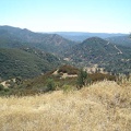 The bottom of the road in the canyon at Coyote Creek becomes visible.