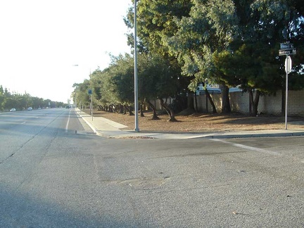 Entering San Jose's suburban sprawl along Monterey Road for real now, passing by a street called Grandwell Way.