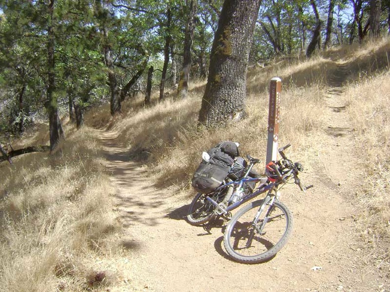 China Hole Trail ends when it reaches Manzanita Point Road.