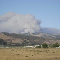 The Henry Coe brush fire has grown a lot since my last photo four hours ago.