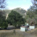 Pacheco Camp buildings as seen from just above on Coit Road.