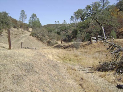 Old fence along Bear Spring Road.