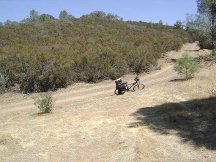 Rising up the end of Willow Ridge Road away from Mississippi Lake, to meet County Line Road on the ridge.