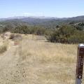 The top of Canteen Trail ends at Pacheco Ridge Road.