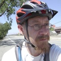 Still riding down Monterey Road, now about 15 miles from home, getting closer to the town of Morgan Hill.