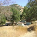 Noon sunshine at Pacheco Camp with my tent hiding under the big oak tree on the left