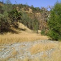 Walsh Trail crosses the dry Pacheco Creek stream bed here