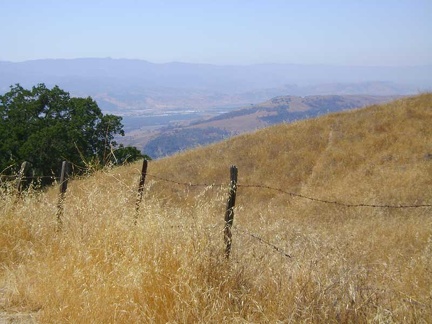 I snap a few photos on the upper part of Dunne Avenue, looking down to Silicon Valley