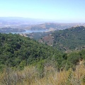 This is one of the best views from upper Dunne Avenue down to Anderson Reservoir and the town of Morgan Hill below that