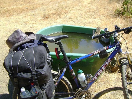 I pedal slowly down the road from Hunting Hollow and make my first stop at Fern Spring, after a quarter mile