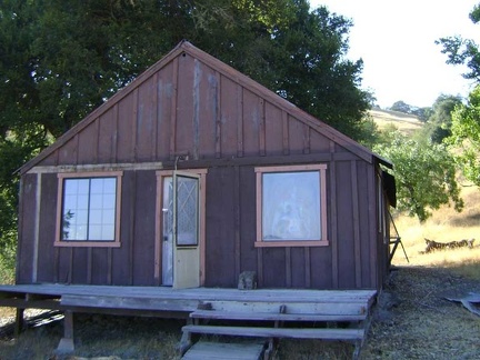 The old cabin at Willson Camp, Henry Coe State Park