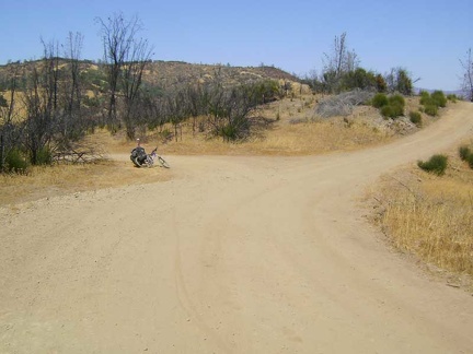 I've reached Mississippi Ridge and I'll turn left here on Coit Road