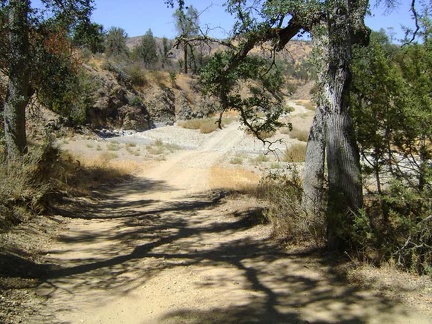 Another dry creek crossing along Orestimba Creek Road