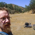 I take a break at the junction of Robison Creek Trail; I'm almost four miles from Paradise Lake now on another hot, sweaty day