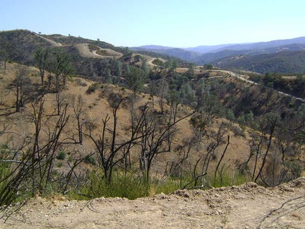 The road I can see from here is on private property outside the Park, but is a piece of County Line Road