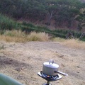  I'm boiling water for my backpacking meal tonight at dusk; usually I wait until after dark for some unknown reason