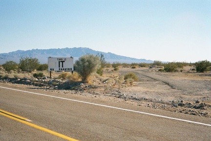 Closer to Essex, I pass the "This is IT" RV park, and not much else