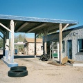 Abandoned café and gas station at Essex