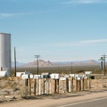 After buying water at the Fenner gas station, I ride 10 miles further up Route 66 and arrive at Goffs, California