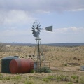 Windmill near the junction of upper Wild Horse Canyon Road and Black Canyon Road, Mojave National Preserve