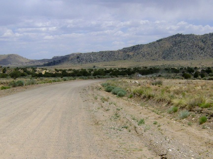 I ride about three miles down Cedar Canyon Road toward Watson Wash