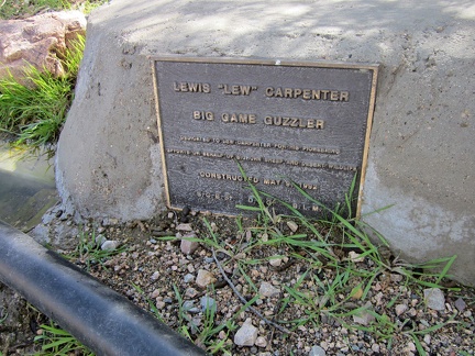 The Lewis (Lew) Carpenter Guzzler, Kelso Dunes Wilderness