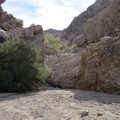 I'm enjoying the hike up this part of Hyten Spring Wash with its occasional little dry waterfalls to climb over