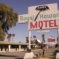 Leaving the Royal Hawaiian Motel in Baker to start my Mojave National Preserve trip