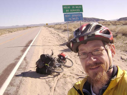 Freeway traffic behind me now, I enter Mojave National Preserve