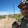 I arrive back at the "main road," Walking Box Ranch Road, and begin the 11-mile ride to the Nevada 164 highway