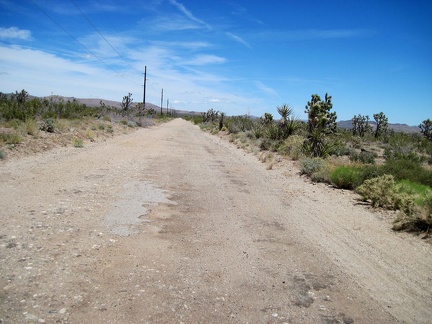 A few more miles to go on Walking Box Ranch Road