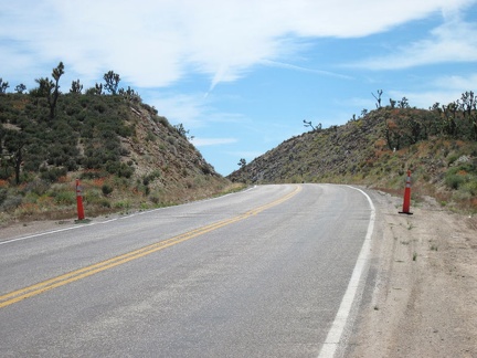 Back on Nevada 164, I cross Crescent Pass at about 4850 feet elevation, my high point of the day